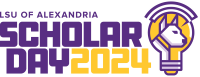 LSU of Alexandria Scholar Day 2024 logo